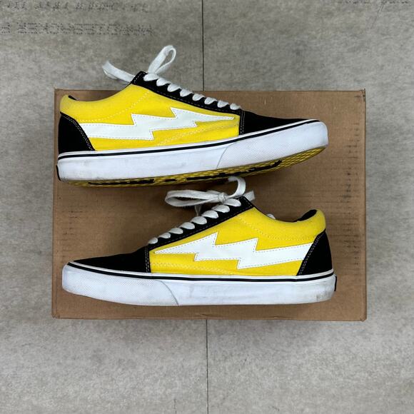 Vintage Y2K Revenge Storm Shoes Mens 10 Yellow Black Australia Exclusive Low Top main image 6